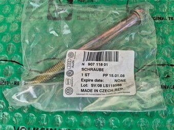 šroub konzole motoru Škoda Felicia 1.6 , 1.9d N90711801 , N - 5