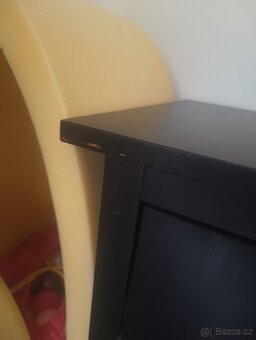 Komoda Hemnes černohnědé mořidlo 108x96 cm - 5