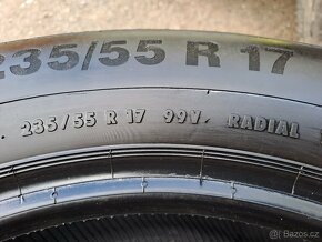 4 Letní pneumatiky Michelin / Continental 235/55 R17 - 5