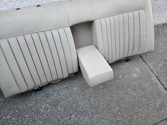 Mercedes W126 kůže zadní opěradlo creme - 5