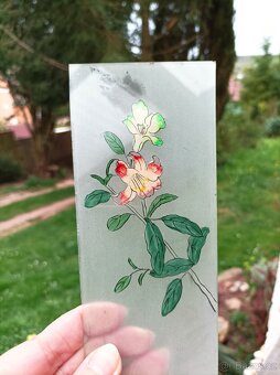 Vitrážová sklíčka 17,5 x 8cm - 5