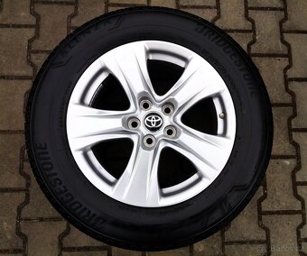 Alu kola originál Toyota RAV4 5x114,3 R17 KRÁSNÁ SADA - 5