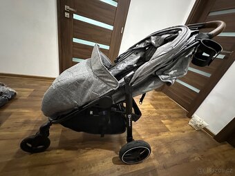 Kočárek sportivni Kinderkraft grande LX Grey - 5