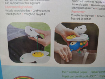 Fisher Price Závěsná kytička s mráčkem NOVÁ - 5