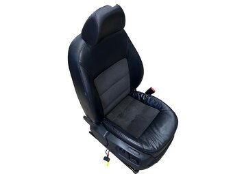 Sedačky černá kůže alcantara Škoda Octavia 2 sedan FL L&K 12 - 5