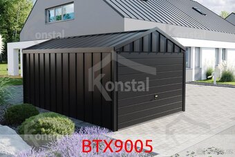 Plechová garáž moderní 3x5 AKČNÍ NABÍDKA - 5