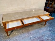 Psací stůl dlouhý hranatý - 197cm/61cm výška 78 cm - 5