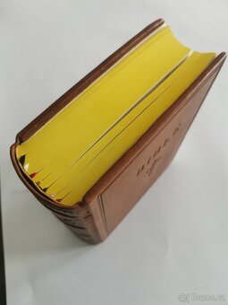 BIBLE - vázaná v pravé telecí kůži NAPA - 5