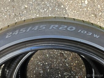 2 Letní pneumatiky Pirelli P-Zero PZ4 VOL 245/45 R20 XL - 5