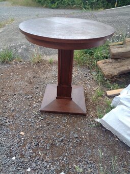 Art Deco stolek ve stylu Jindřicha Halabaly - 5