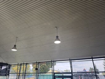 Led průmyslová industriální lampa 50W, světlo do haly - 5