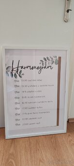 Svatebni cedule +rámeček - 5