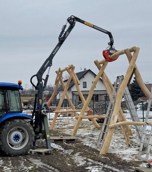 Hydraulická ruka za traktor FARMA C 4,6 D G2 - 5