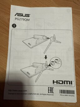 Herní monitor 27” ASUS ROG SWIFT PG279QM - 5