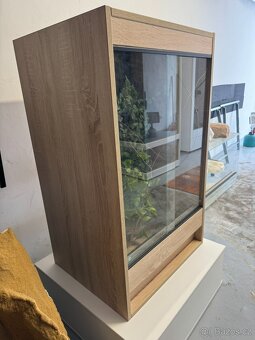 Nové terárium 60×50×100 pro chameleona, gekona - 5