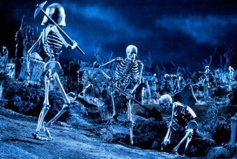 Skeleton - bojovník (Fantasy figurka) - 5