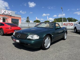 MB 129 320i SL,¨Žehlička¨ zachovalý s hardtopem - 5