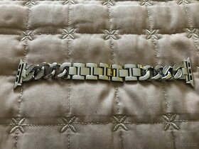 Apple watch 44mm kovový řemínek s kamínky NOVÝ - 5