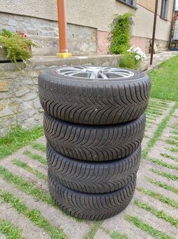 Kompletní ALU kola + zimní pneu 7Jx16H2 + 205/55 R16 - 5
