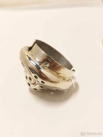 Starožitná stříbrná cukřenka - Francie - 5