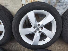 17"letní alu sada 5x112 origo VW TCross Kamiq Scala 205/55 - 5