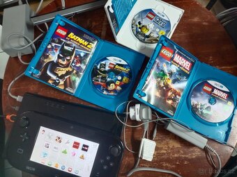 Nintendo Wii WUP-101(03), ovladač, Wii sensor bar, 3 Wii hry - 5
