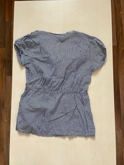 Proužek a volán halenka, vel M, HM - 5