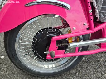 Elektrokolo Chopper Najeto cca 50 km - 5