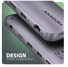 AXAGON HMC-12GM2, USB-C hub, slot na m.2 ssd - 5