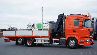 Scania G 410 - 6x2 - Valník + HR-HIAB 244 EP-5 – EURO 6 - 5