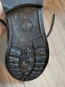 Kožené kozačky/ vyšší boty Baťa vel. 36 - 5