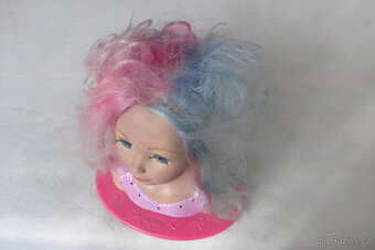 BARBIE Hlava + Stereo Sluchatka - 5