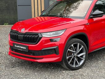 ŠKODA KODIAQ FL 2.0 TDI 147KW 4X4 SPORTLINE VELVET ROT TAŽNÝ - 5