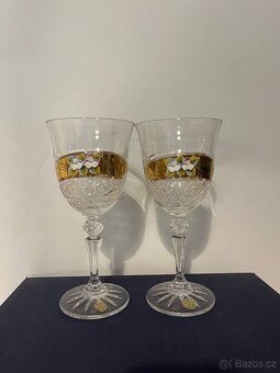 Luxusní sada 6 sklenic z českého křišťálu – nové, nepoužité - 5