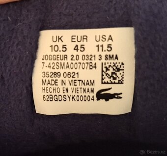 Boty Lacoste vel: 45 - 5