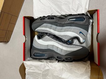 Nike Air Max 95 Big Bubble Smokey Grey/Green Abbys 46 - NOVÉ - 5