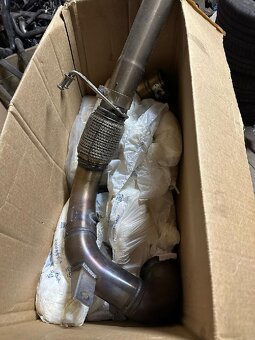 1. díl výfuku VW Polo GTI 2.0 TSI OPF/GPF Downpipe Milltek S - 5