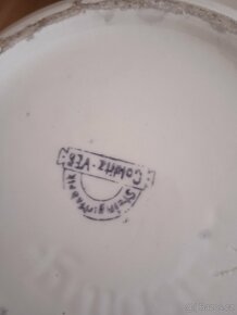 Starožitné umyvadlo a karafa (komplet) - 5