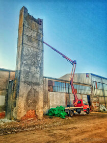 Pronájem pracovní plošiny - výškové práce - 5