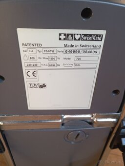 Parní žehlící stanice SwissMaid 726 – Švýcarská kvalita - 5
