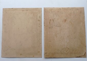 Dvě velké fotky četník Olomouc četnictvo šavle - 5