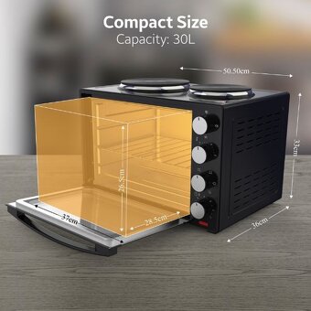 Horkovzdušná trouba s vařičem - 5