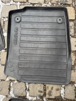 Gumové koberce do Škoda Rapid 4 kusy - 5