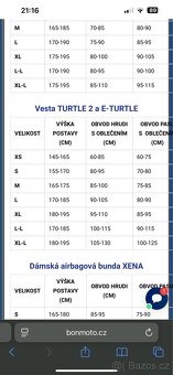 Airbag vesta trhací HELITE TURTLE velikost L - 5