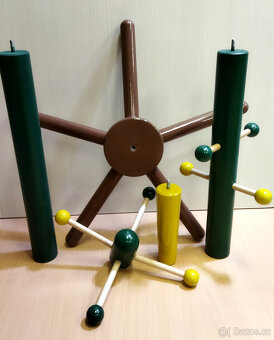 Stjanový věšák STROM - 5