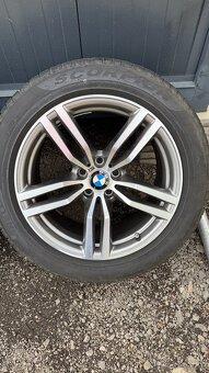 Prodám Alu R19 značky BMW z modelu X6 – zimní pneu - 5