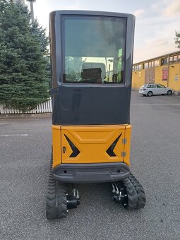Minibagr 2T, nový , záruka, DPH, 3 lžíce, skladem - 5
