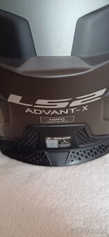 Prodám zánovní helmu LS2 AVANT-X vel.L + INTERPHONE - 5