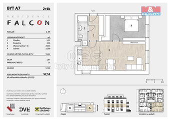 Prodej bytu 2+kk, 58m², Mělník, ul. Sokolská - 5