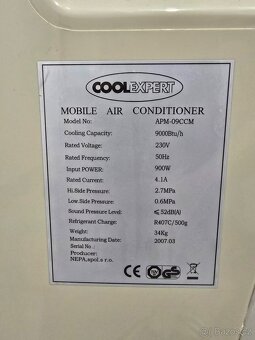 Mobilní klimatizace ,,COOL EXPERT" - 5